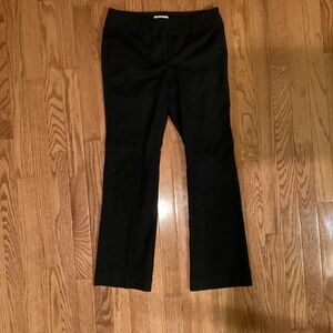 Ann Taylor LOFT Black Bootcut Pants Trousers Size 0P